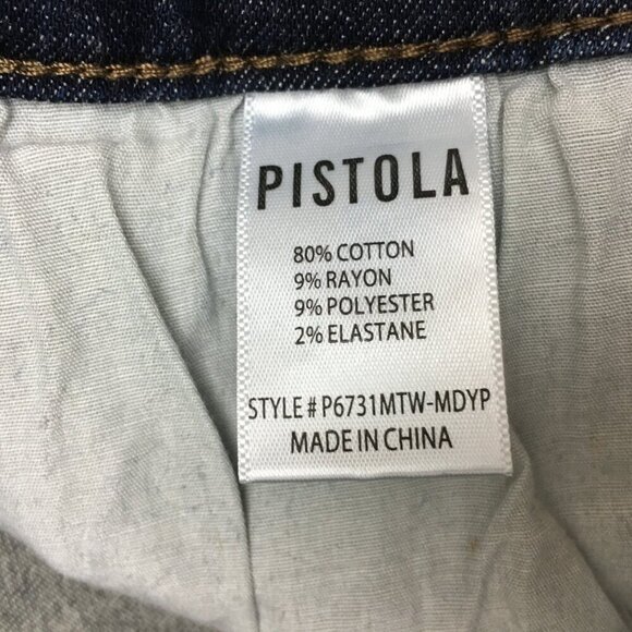 Pistola Women's Skinny Jeans Stretch Ankle size 28 length 26" - Picture 7 of 8